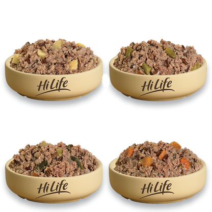 HiLife It's Only Natural Complete The Marketplace One Wet Dog Food 32 x 150g