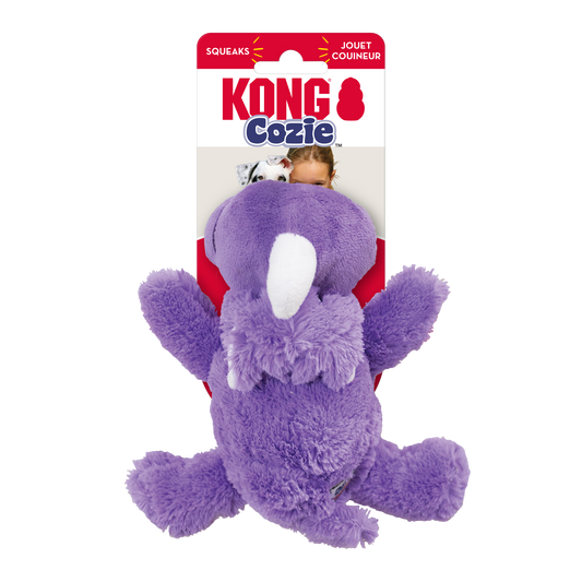 KONG Cozie Rosie Rhino Dog Toy Small