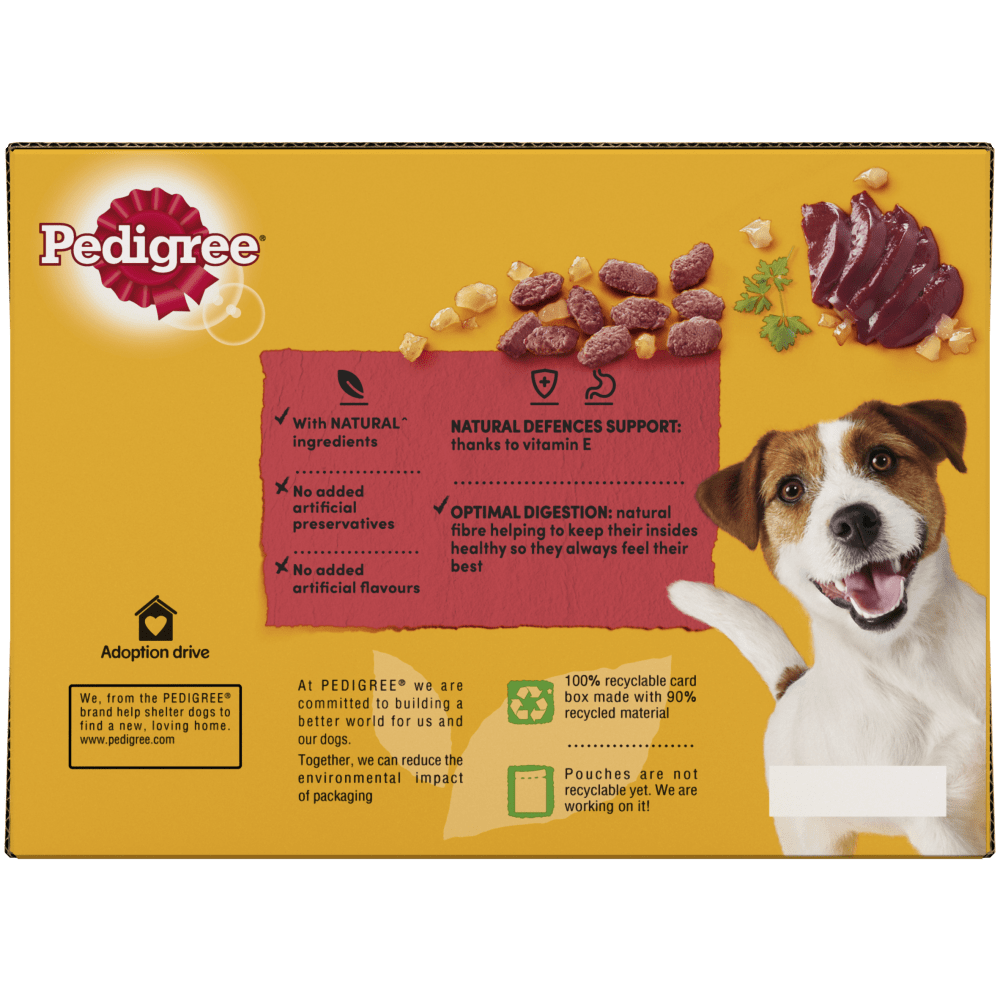 Pedigree Mixed Selection in Jelly Adult Wet Dog Food