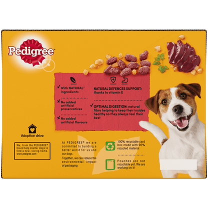 Pedigree Mixed Selection in Jelly Adult Wet Dog Food