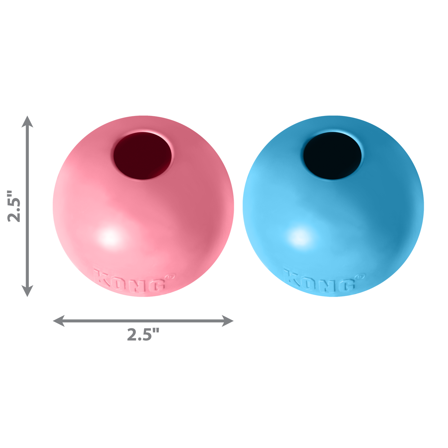 KONG Puppy Ball with Hole Small