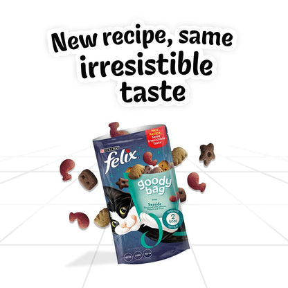 [Clearance Sale] Felix Goody Bag Seaside Mix Cat Treats 330g