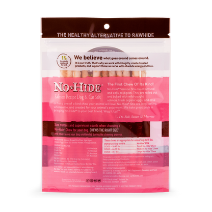 Earth Animal Salmon No Hide Stix Dog Treats 10 pack 45g