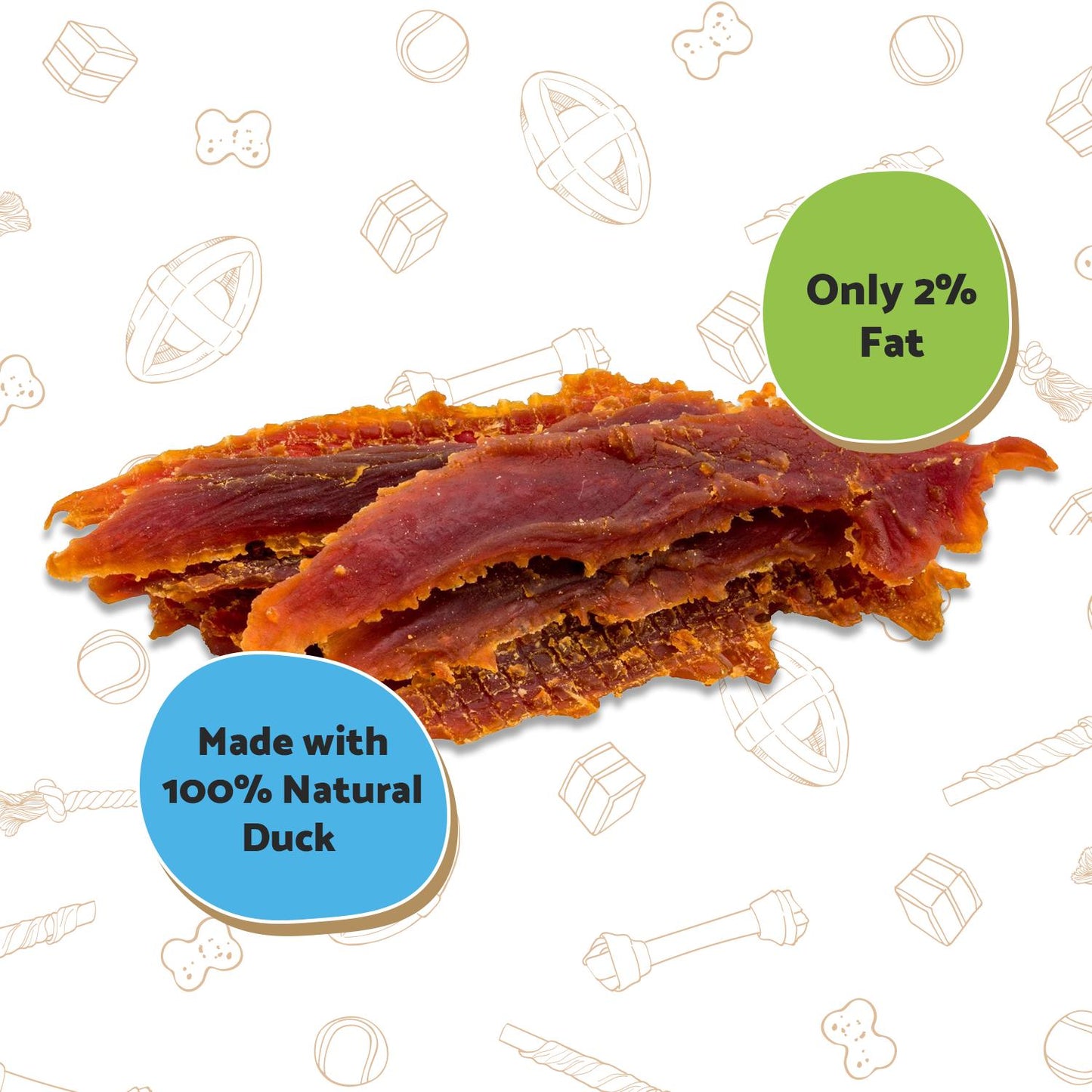 Good Boy Pawsley & Co Tender Duck Fillets Dog Treats 80g