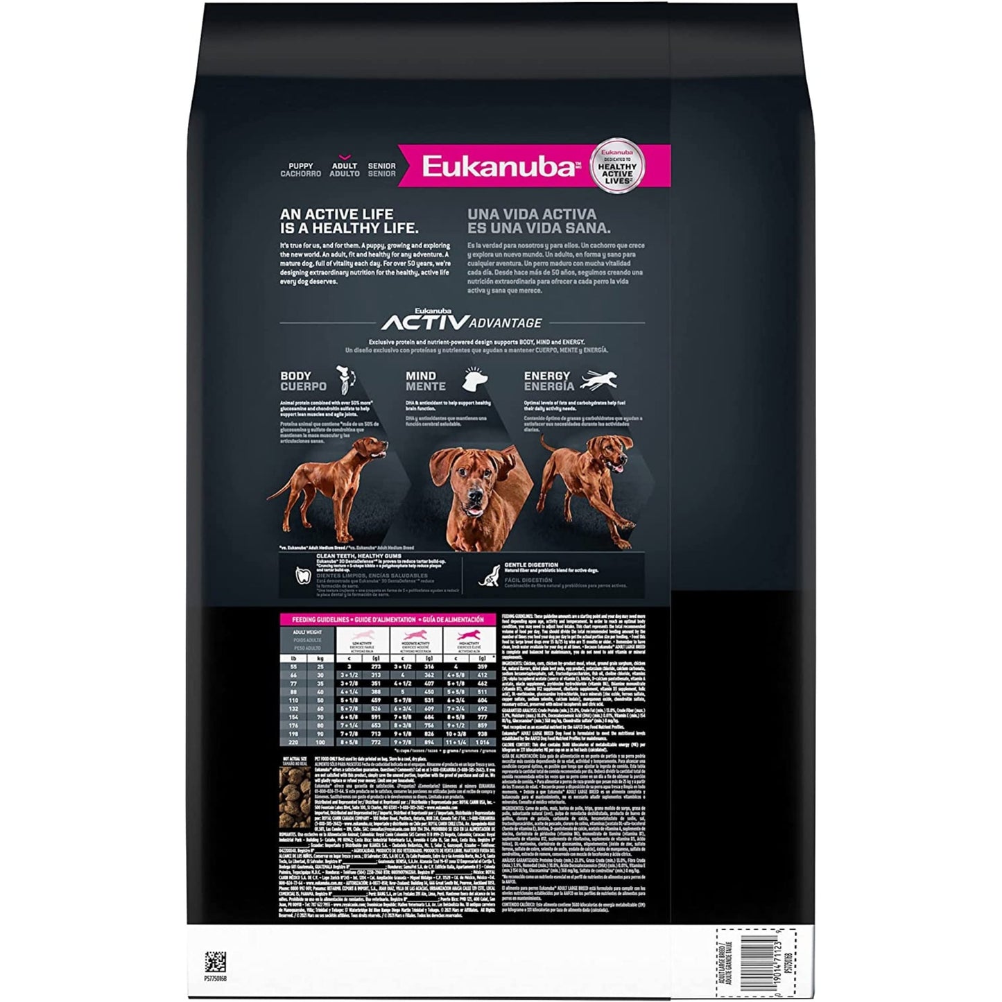 Eukanuba Chicken Adult Large Breed Dry Dog Food