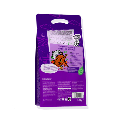 Meowing Heads Smitten Dry Kitten Food 1.5kg