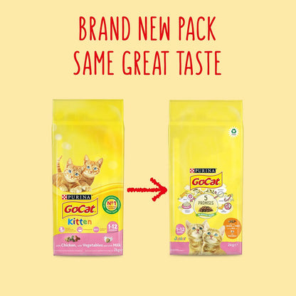Go Cat Junior Chicken and Milk Dry Cat Food