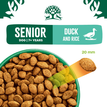 James Wellbeloved Senior Duck & Rice Dry Dog Food 15kg