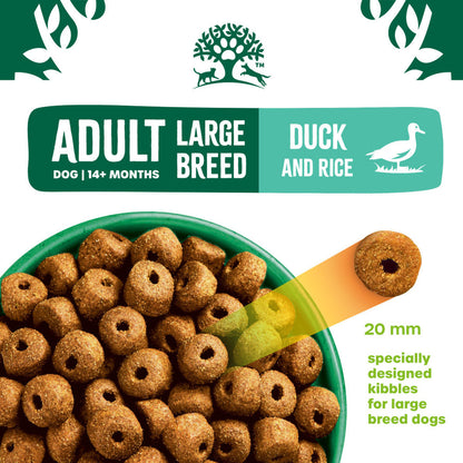 James Wellbeloved Adult Large Breed Duck & Rice Dry Dog Food 15kg
