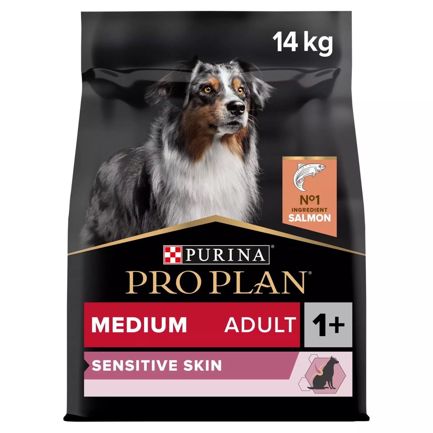 Pro Plan Adult Medium Sensitive Skin Salmon Dry Dog Food
