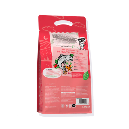 Meowing Heads So Fish Ticated Salmon Dry Cat Food