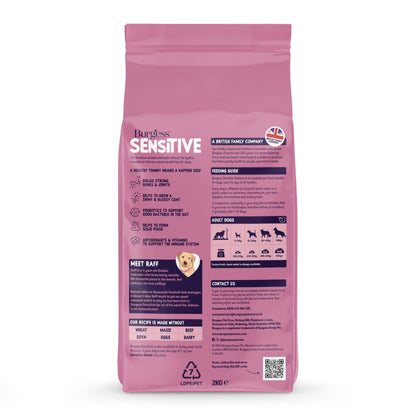Burgess Sensitive Adult Salmon Dry Dog Food