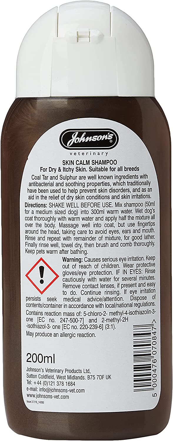 Johnsons Skin Calm Shampoo for Dogs