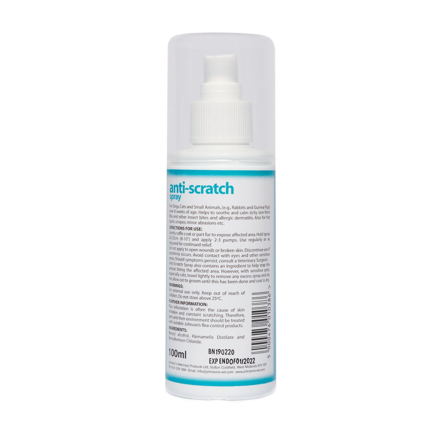 Johnsons Anti Scratch Spray 100ml
