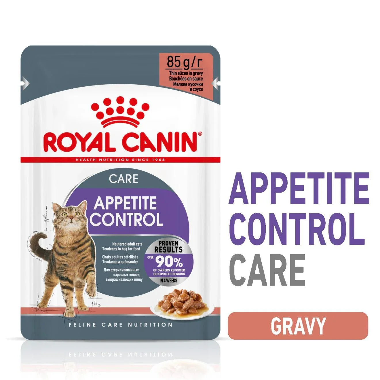 Royal Canin Adult Appetite Control Care Thin Slices In Gravy Wet Cat Food