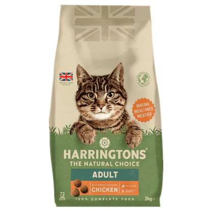 Harringtons Complete Adult Chicken Dry Cat Food 2kg