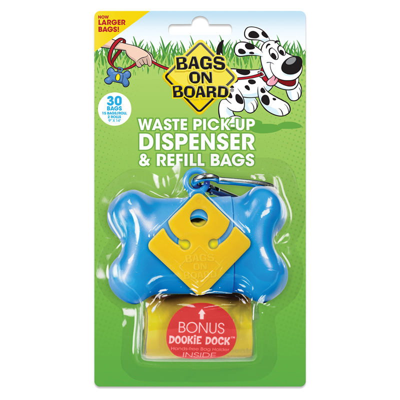 Bags on Board Bone Waste Pick-Up Dispenser 30 bags