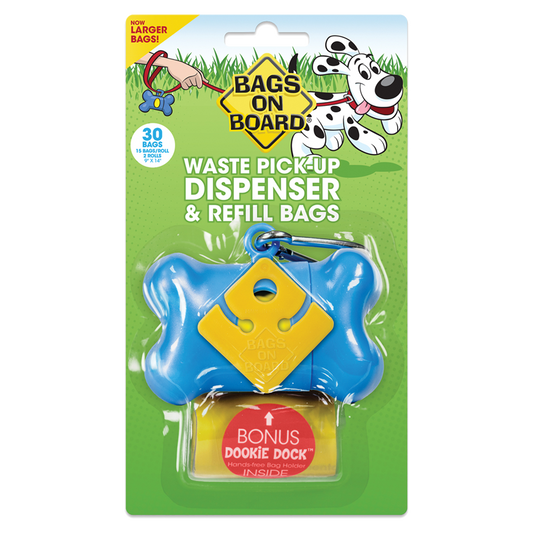 Bags on Board Bone Waste Pick-Up Dispenser 30 bags