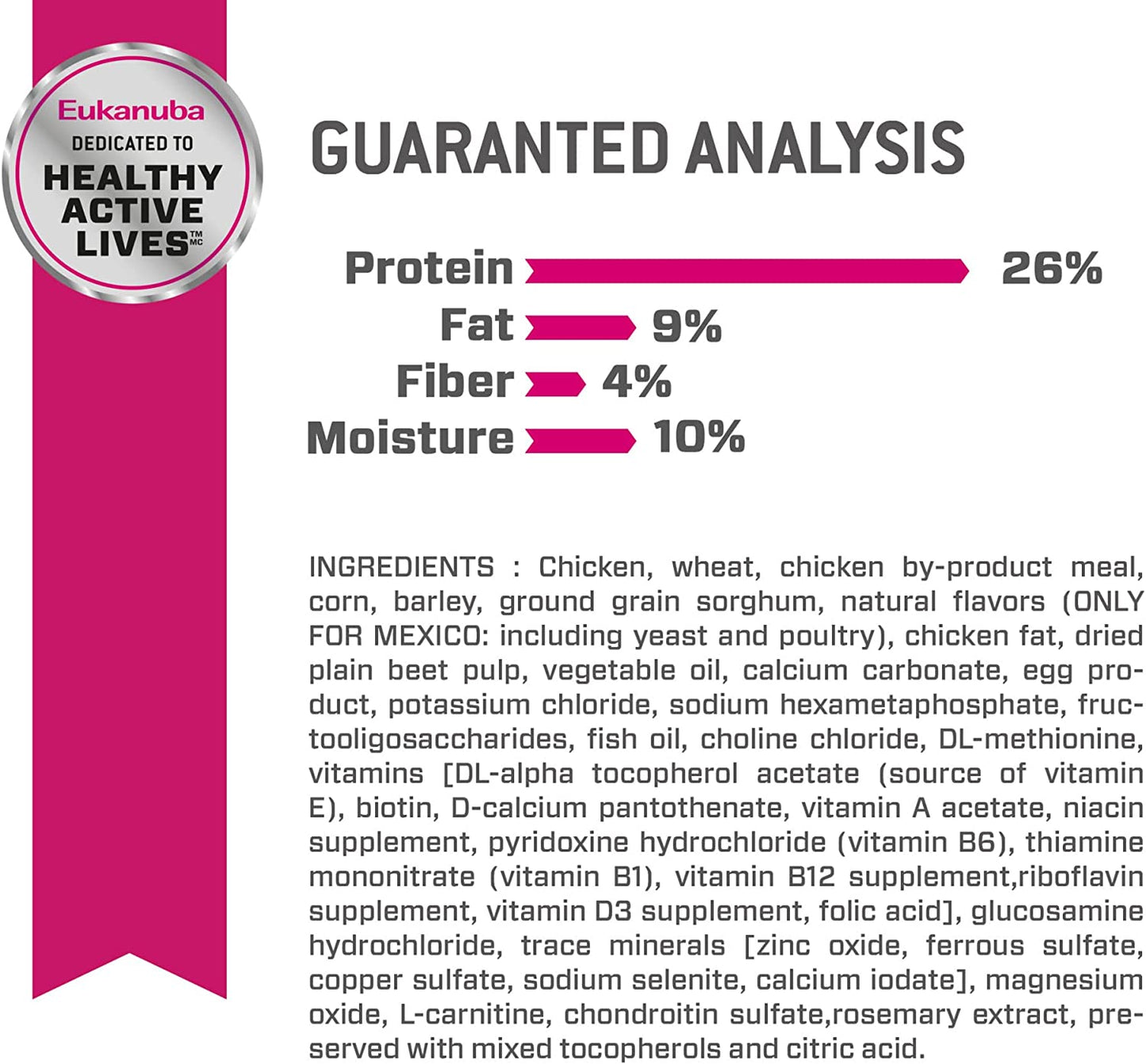 Eukanuba Chicken Fit Body Weight Control Large Breed Dry Dog Food 12kg