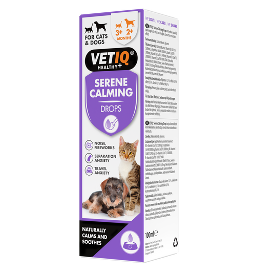 VetIQ Serene UM Drops for Cats & Dogs 100ml