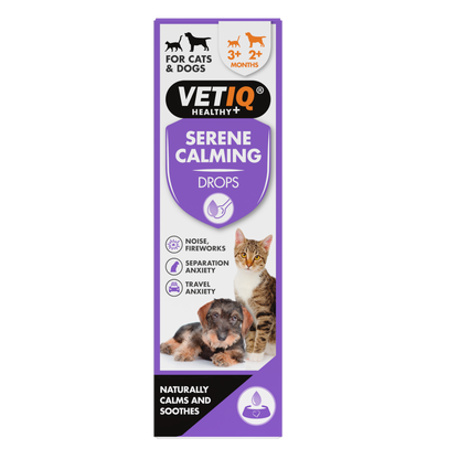 VetIQ Serene UM Drops for Cats & Dogs 100ml