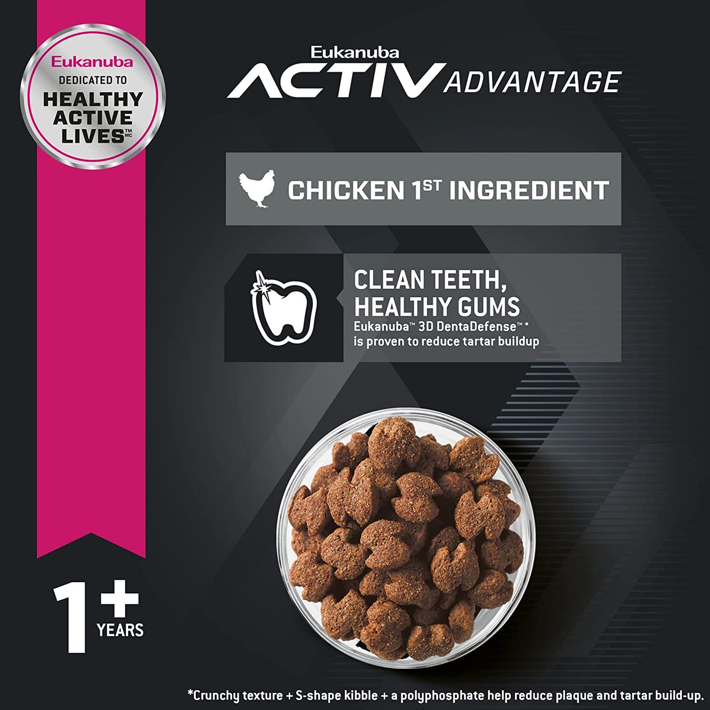 Eukanuba Chicken Adult Small and Medium Bites Dry Dog Food
