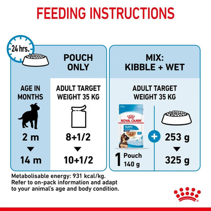 Royal Canin Puppy Maxi Chunks In Gravy Wet Dog Food