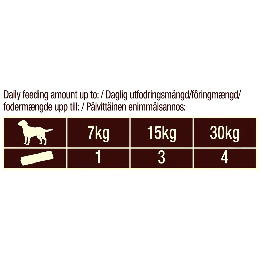 Adventuros Strips Venison Dog Treats 90g