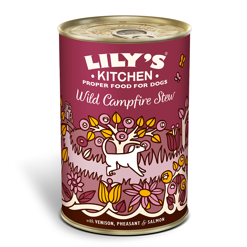 Lily's Kitchen Wild Campfire Stew Venison Wet Dog Food