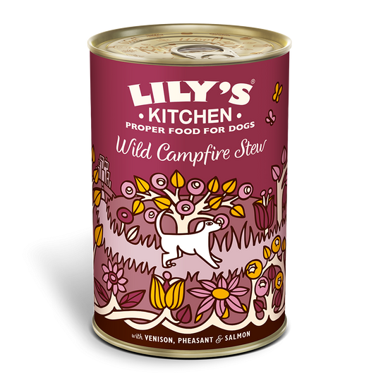 Lily's Kitchen Wild Campfire Stew Venison Wet Dog Food