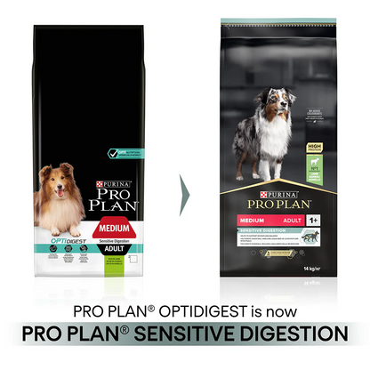 Pro Plan Adult Medium Sensitive Digestion Lamb Dry Dog Food