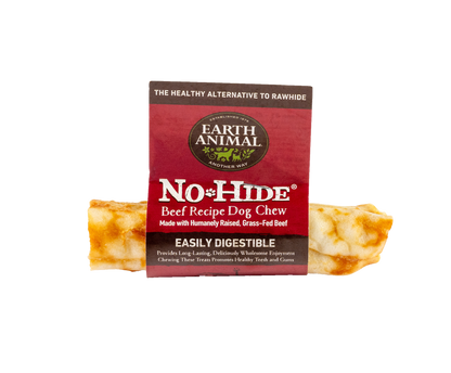 Earth Animal Beef No Hide Chews Small Dog Treats 34g