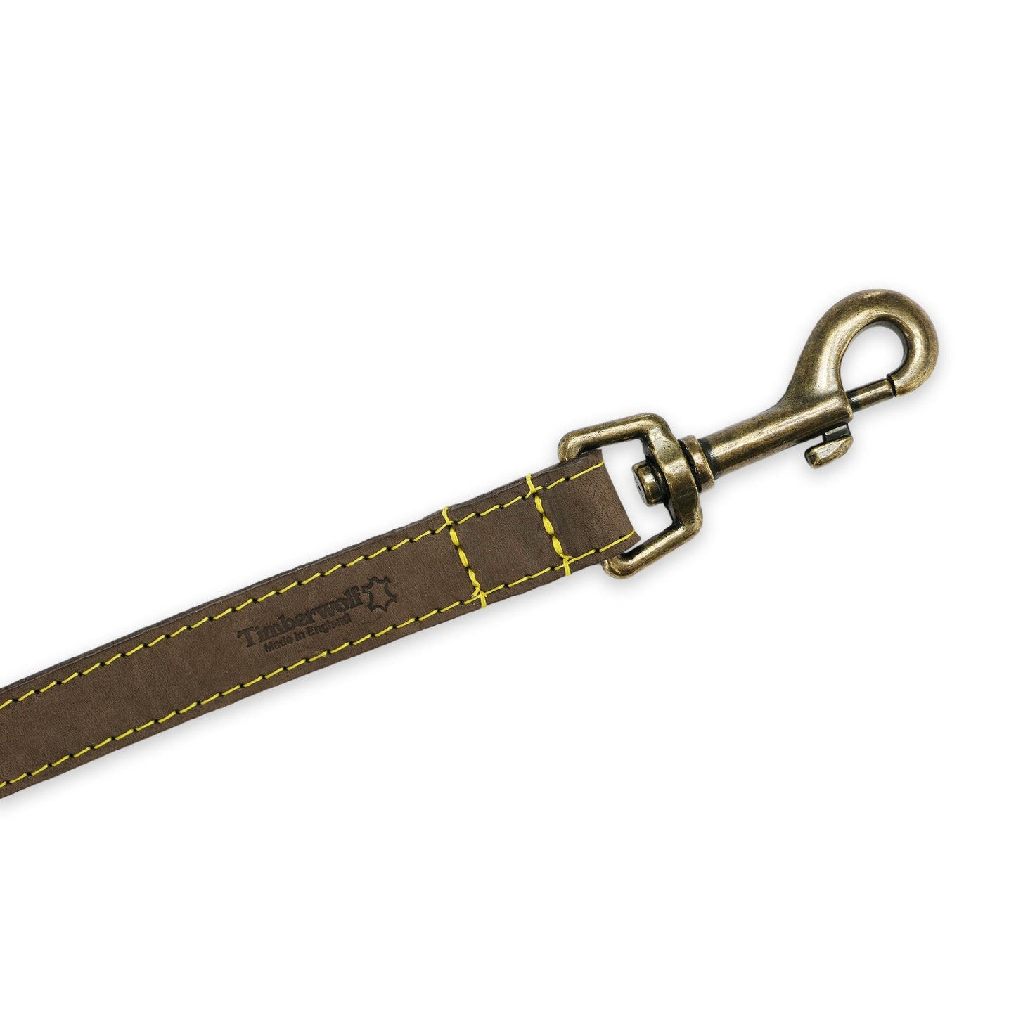 Ancol Timberwolf Leather Dog Lead