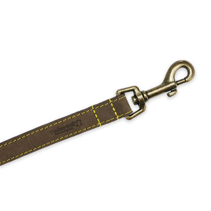 Ancol Timberwolf Leather Dog Lead