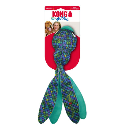 KONG Wubba Finz Dog Toy Blue