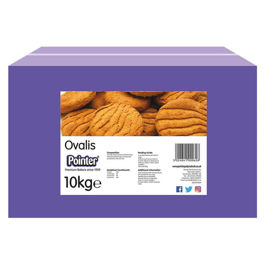 Pointer Ovalis Biscuits Dog Treats 10kg