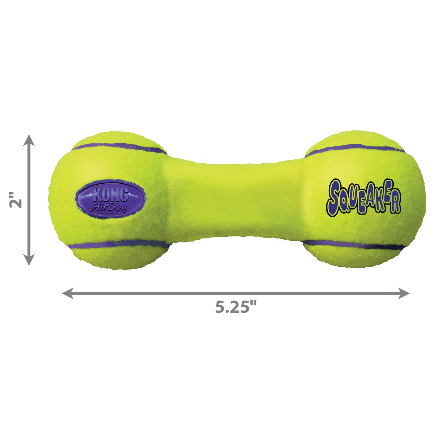 KONG AirDog Squeaker Dumbbell