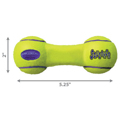 KONG AirDog Squeaker Dumbbell
