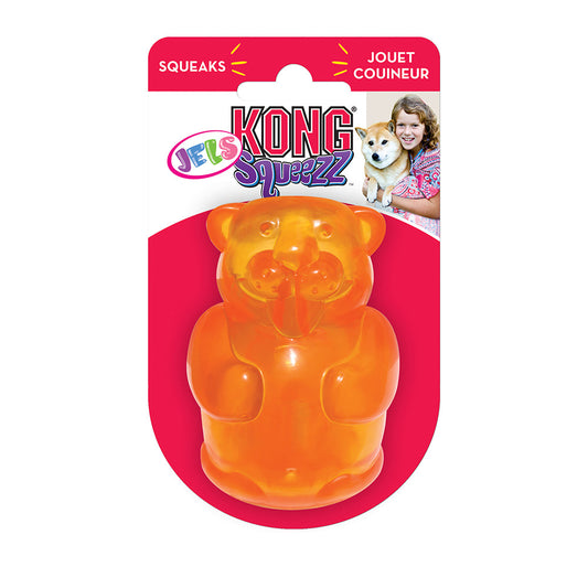 KONG Squeezz Jels Orange Bear
