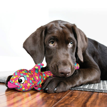 KONG Wubba Finz Dog Toy Pink Small