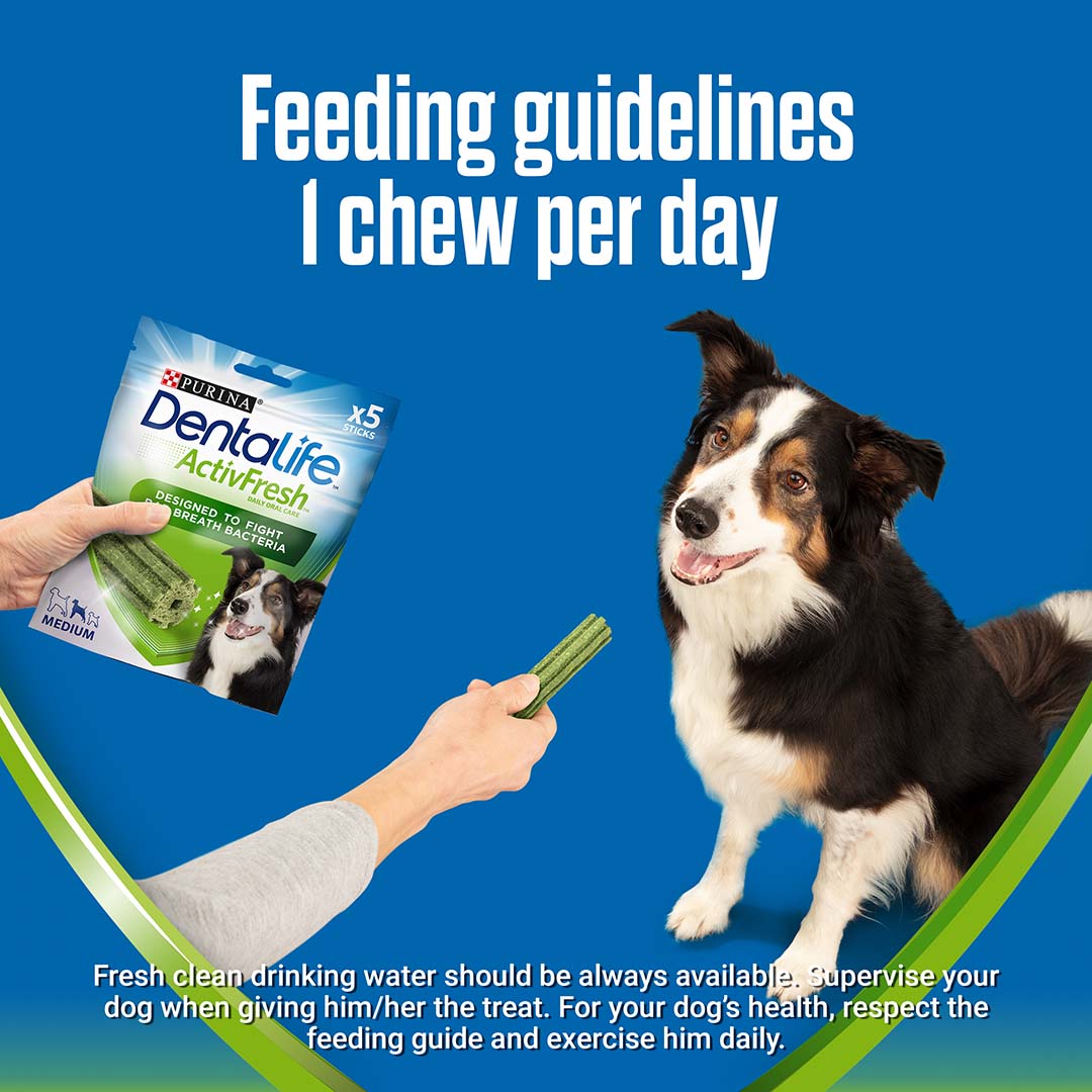 Dentalife ActivFresh Medium Dog Treat Dental Chew