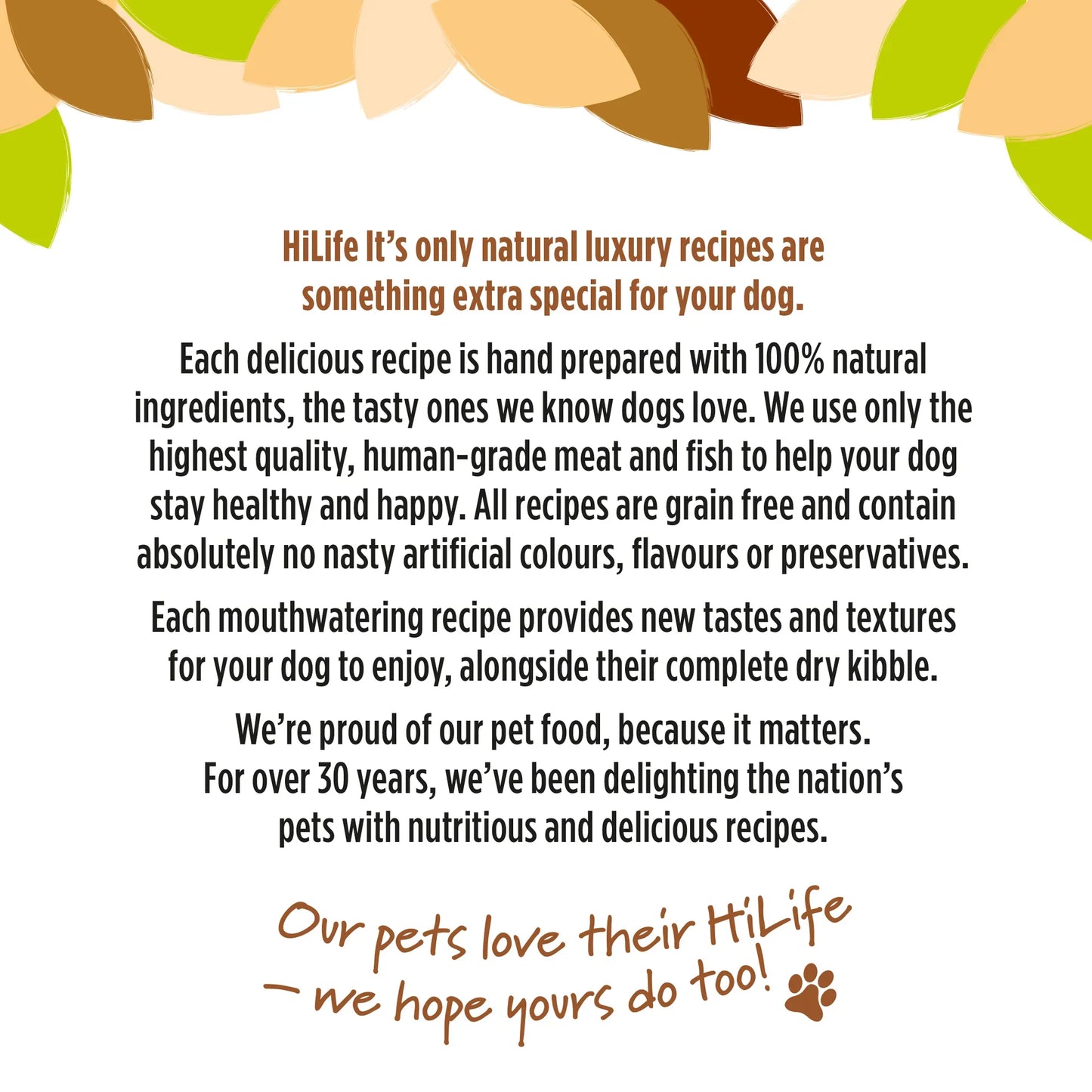 HiLife It's Only Natural The Luxury Wholesome Hamper Wet Dog Food 18 x 100g