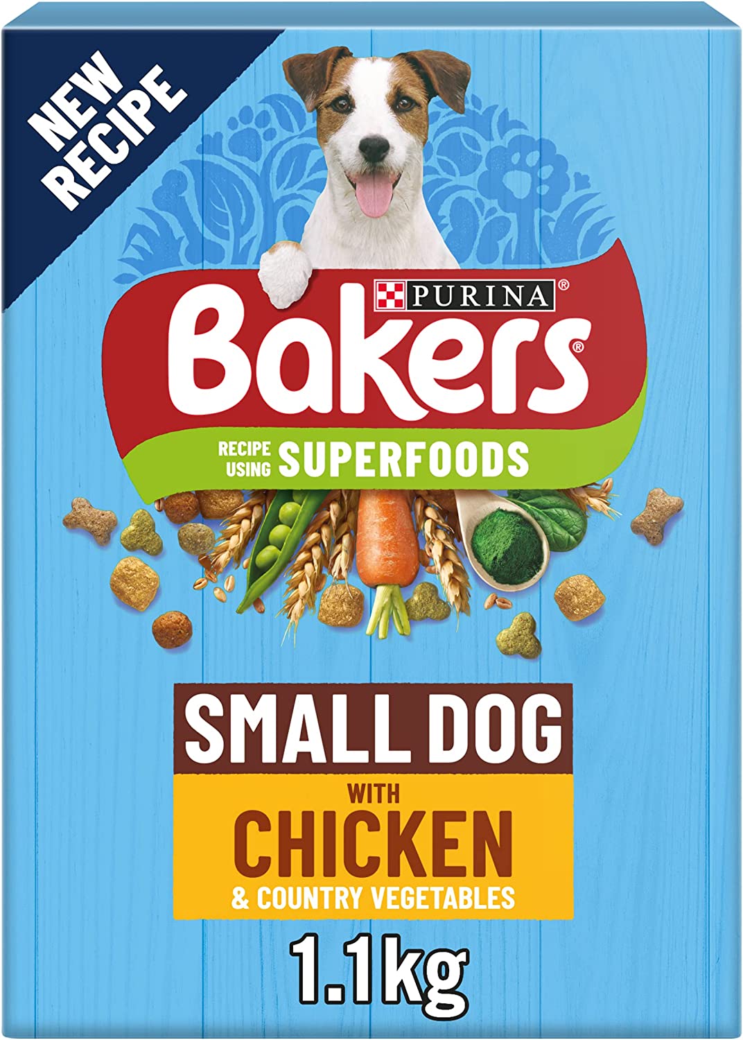 Bakers Adult Small Dog Chicken with Vegetables Dry Dog Food