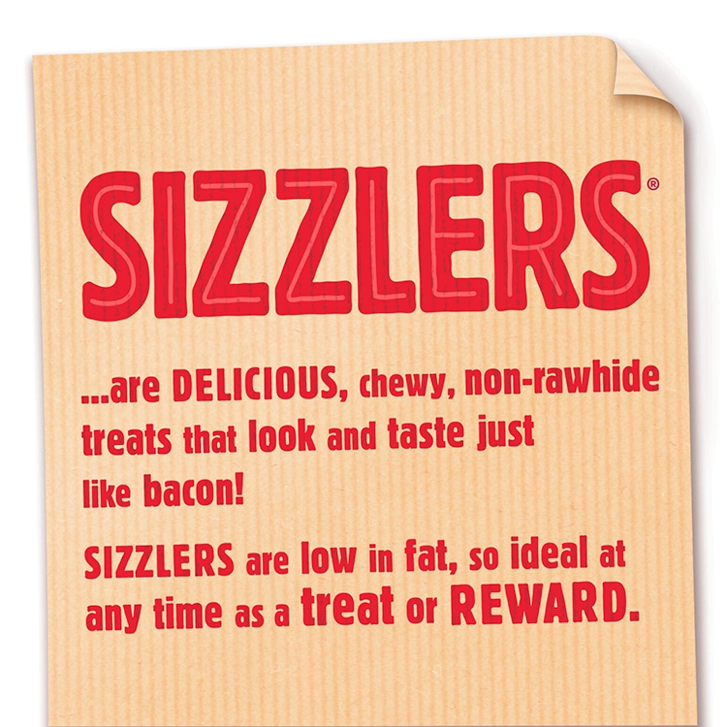 Bakers Sizzlers Bacon Dog Treats