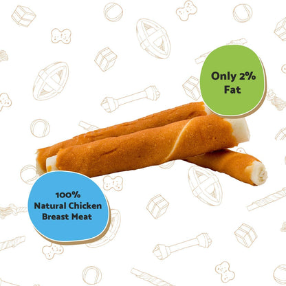 Good Boy Pawsley & Co Jumbo Chewy Twists with Chicken Dog Treats 100g