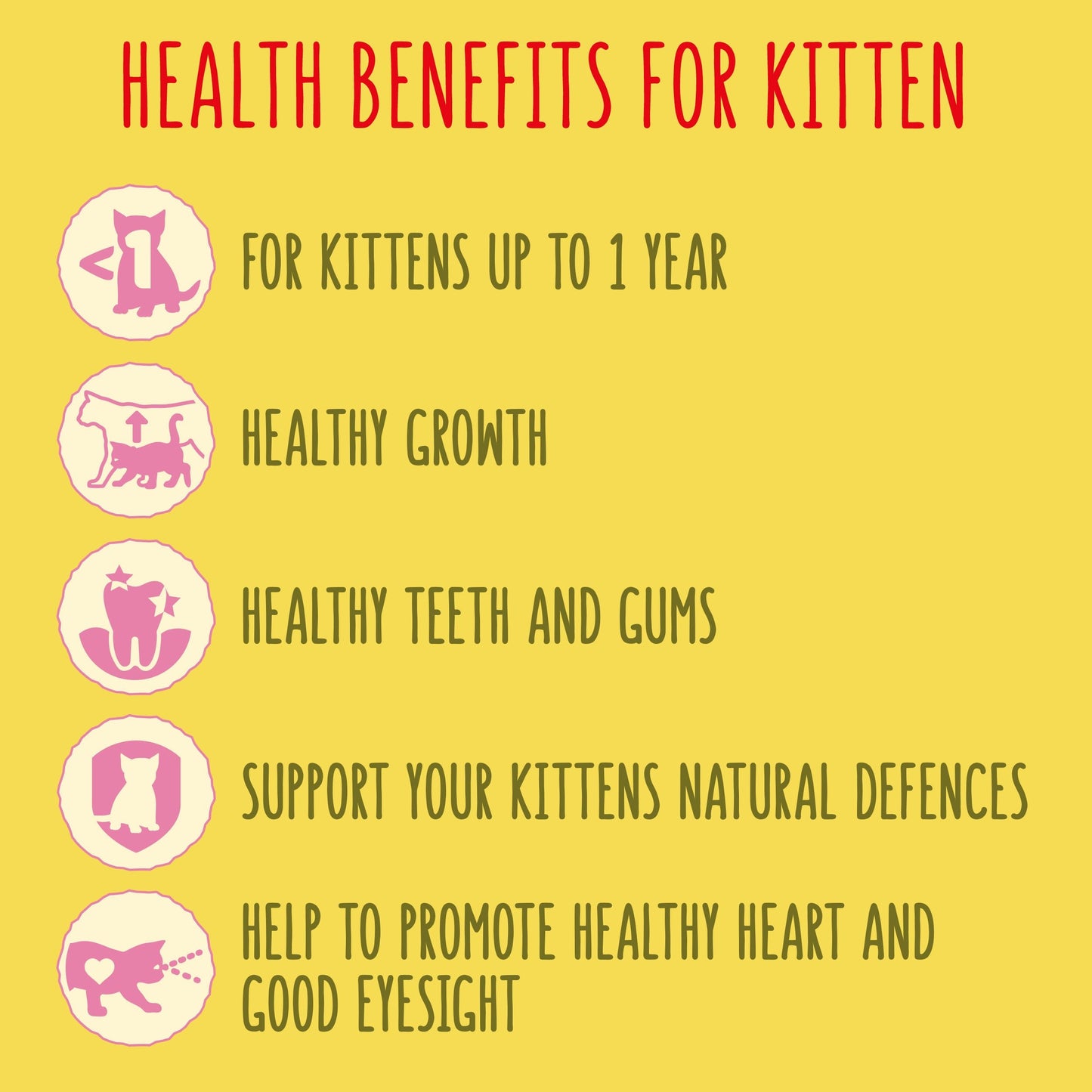Go Cat Crunchy and Tender Kitten Chicken Dry Cat Food 800g
