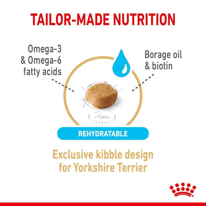 Royal Canin Adult 8+ Yorkshire Terrier Dry Dog Food 1.5kg