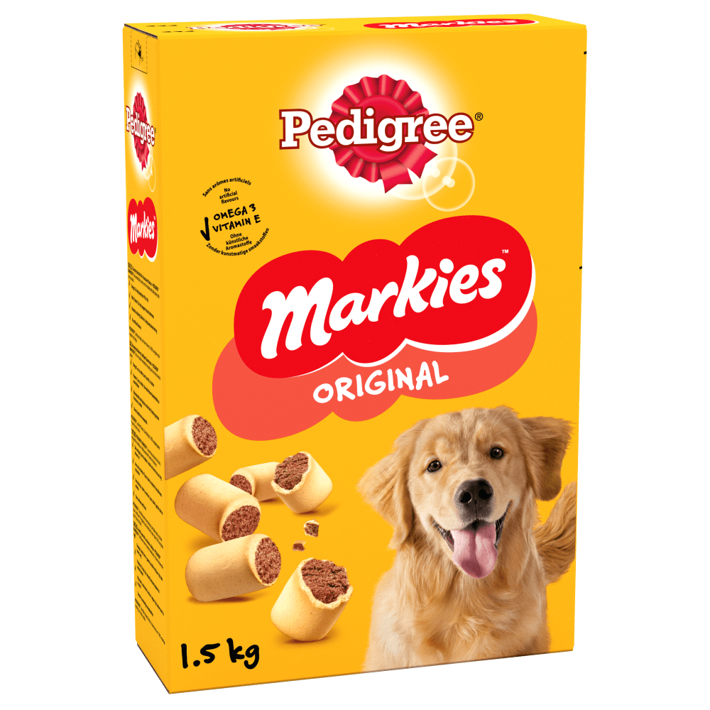 [Clearance Sale] Pedigree Markies Biscuits with Marrowbone Dog Treats 1.5kg