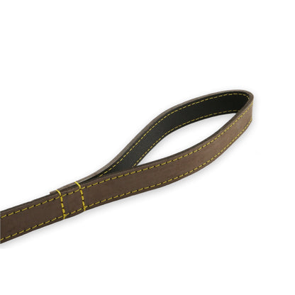 Ancol Timberwolf Leather Dog Lead