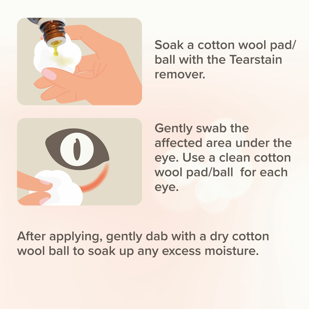 Beaphar Tear Stain Remover Liquid for Cats & Dogs 50ml